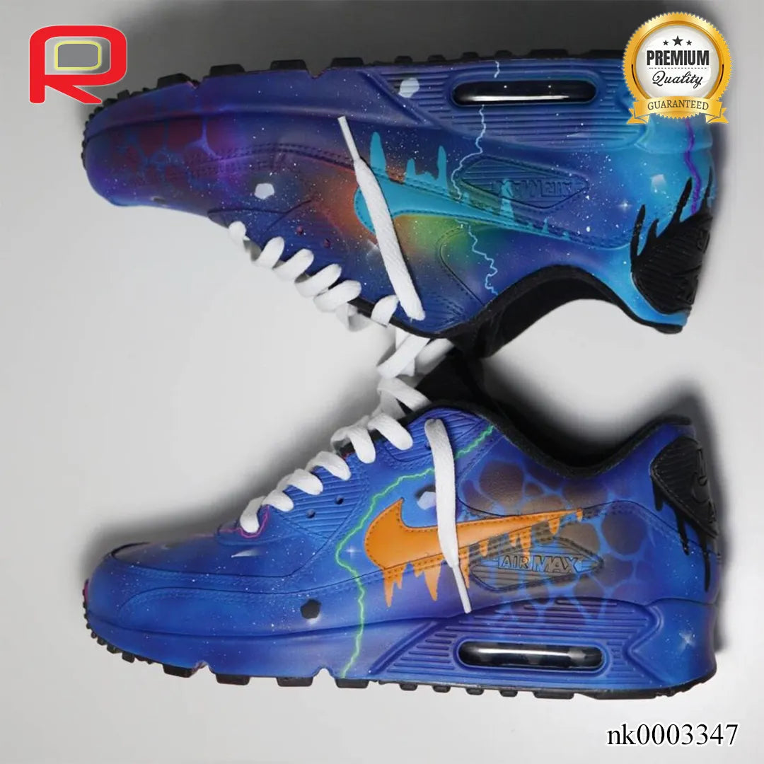 AM 90 Galaxy 2 Custom Shoes Sneakers - nk0003347 image 2