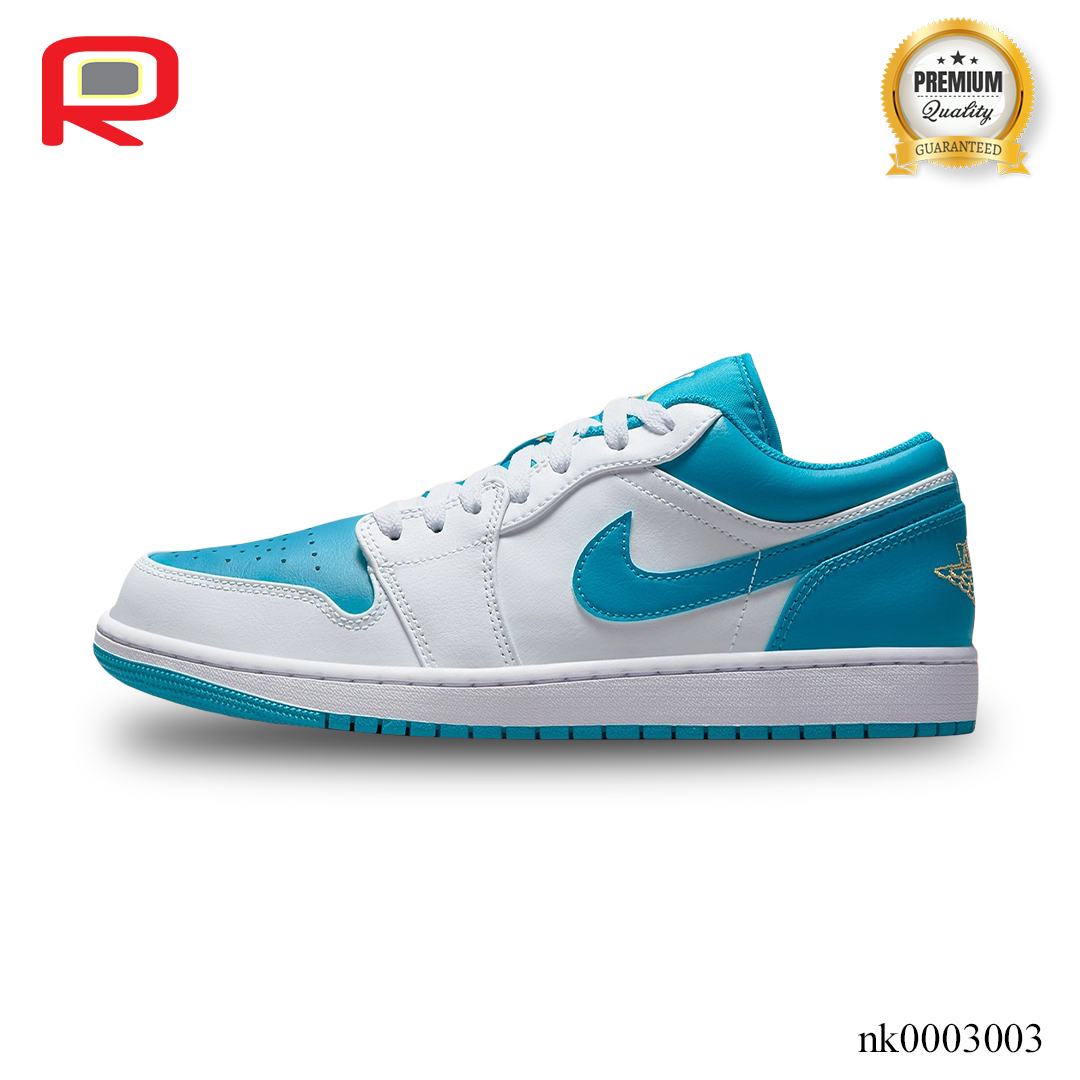 AJ 1 Low Aquatone Shoes Sneakers - nk0003003 image 2