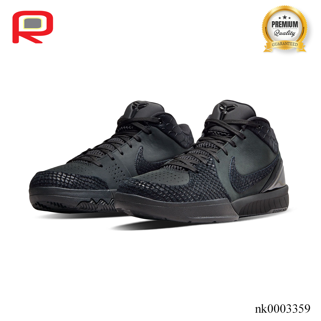 Kobe 4 Protro Black Mamba Shoes Sneakers - nk0003359 image 1