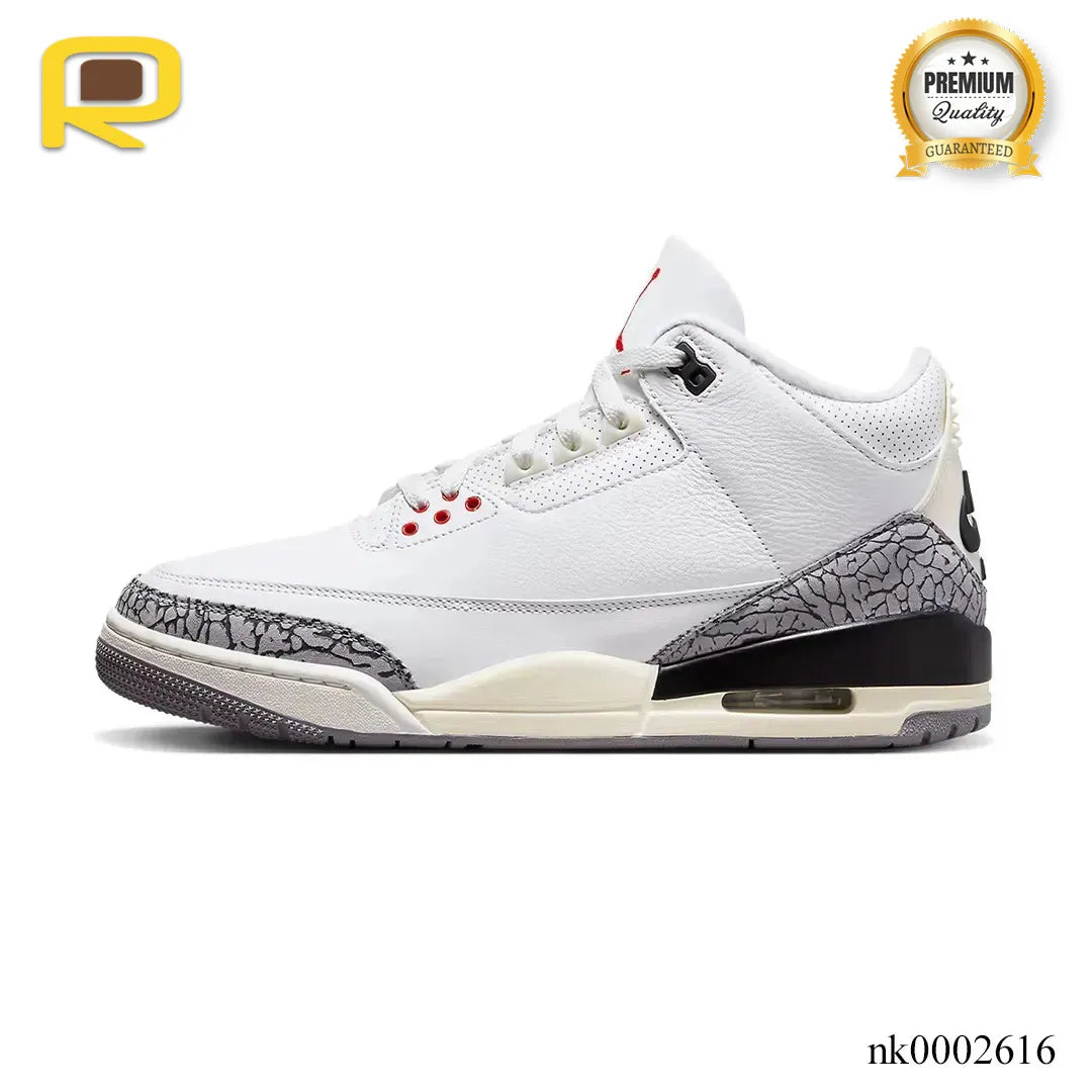 AJ 3 Retro White Cement Reimagined Shoes Sneakers - nk0002616 image 1