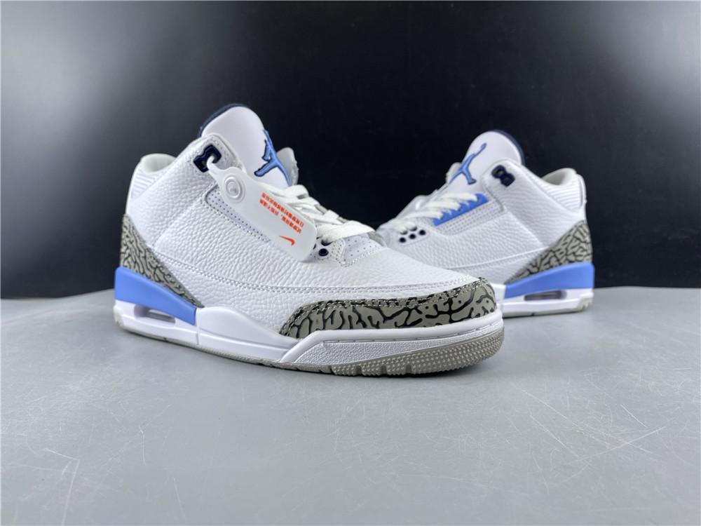 AJ 3 Retro UNC (2020) Shoes Sneakers - nk0000682 image 13