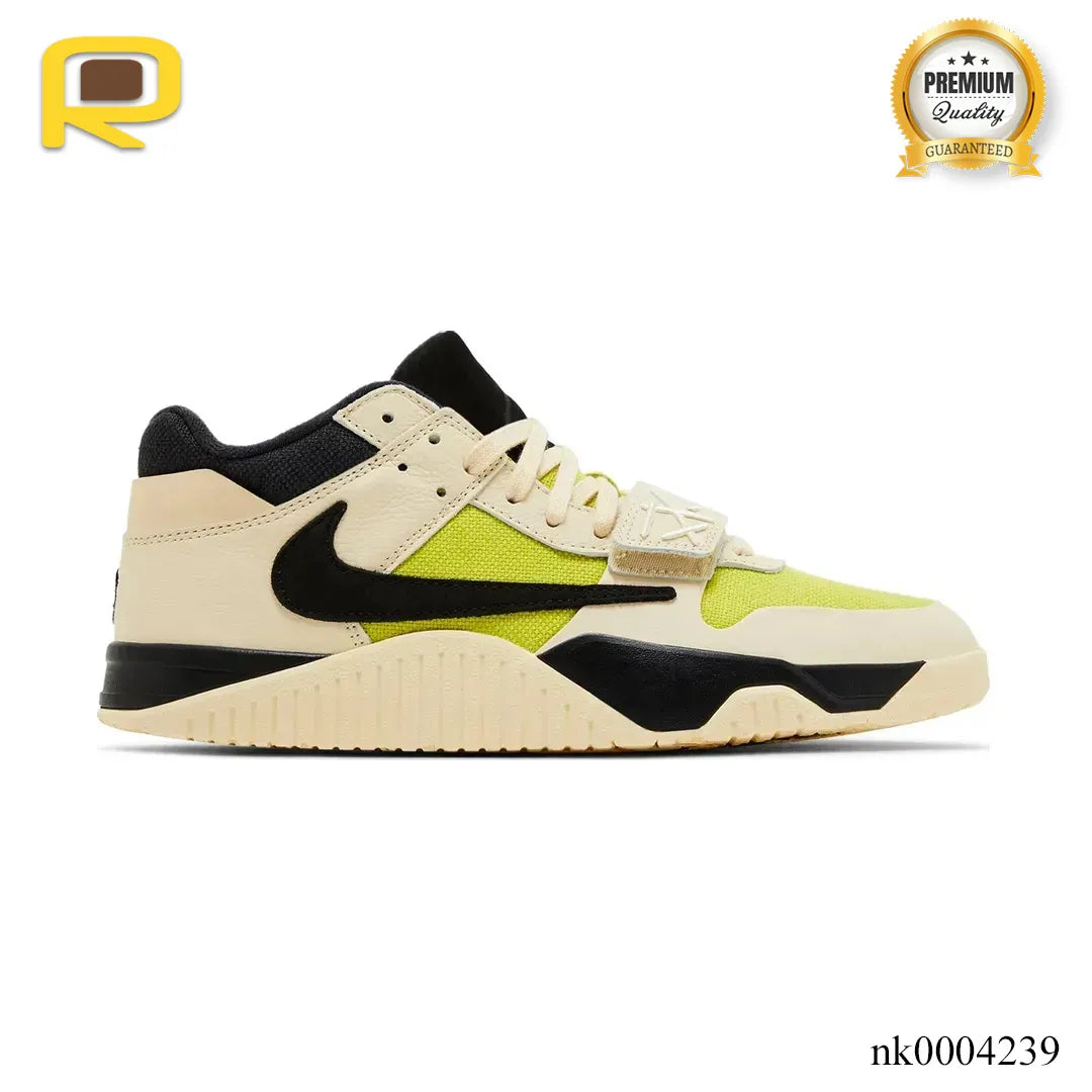 Travis Scott x Jumpman Jack Bright Cactus Shoes Sneakers - nk0004239 image 0
