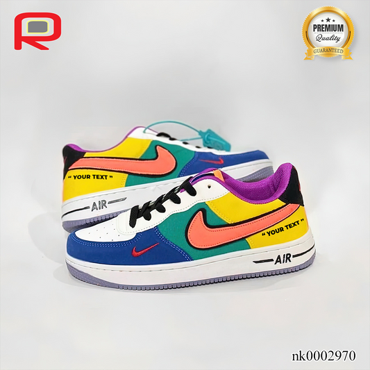 AF 1 Sepatu Sneaker Pria Wanita Custom Shoes - nk0002970 image 0