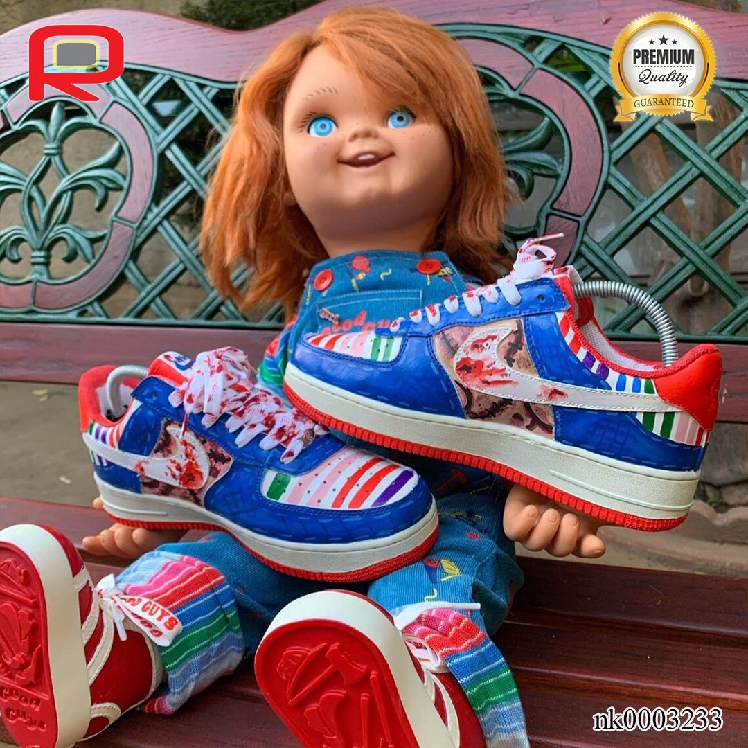 AF 1 Chucky 2 Custom Shoes Sneakers - nk0003233 image 2