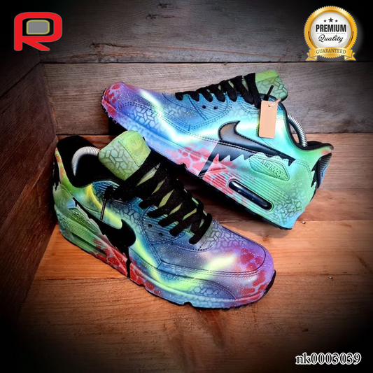 AM 90 New Colour Art Custom Shoes Sneakers - nk0003039 image 0
