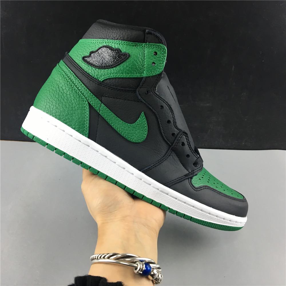 AJ 1 Retro High Pine Green Black Shoes Sneakers - nk0000163-2 image 8