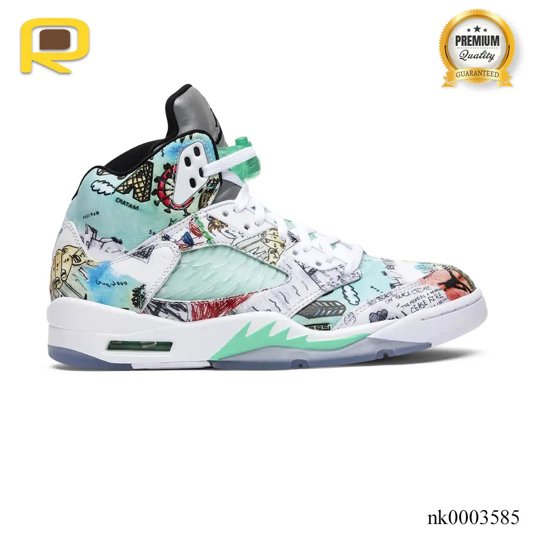 AJ 5 Retro Wings Shoes Sneakers - nk0000601 image 0