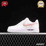 AF 1 07 Low Valentine's Day White Mandarin Duck Custom Shoes Sneakers - nk0002997 image 0