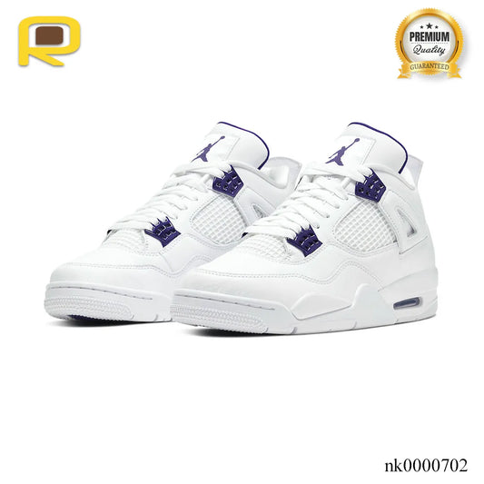 AJ 4 Retro Metallic Purple Shoes Sneakers - nk0000702 image 2