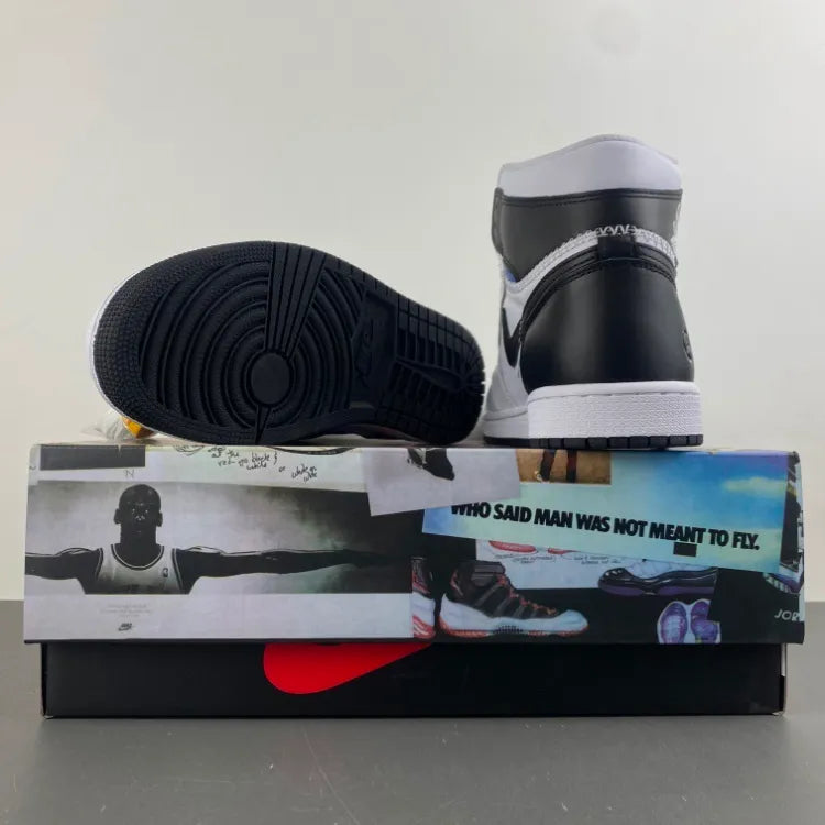 Fragment x Union LA x AJ 1 High OG Black White Shoes Sneakers – nk0004747 image 6