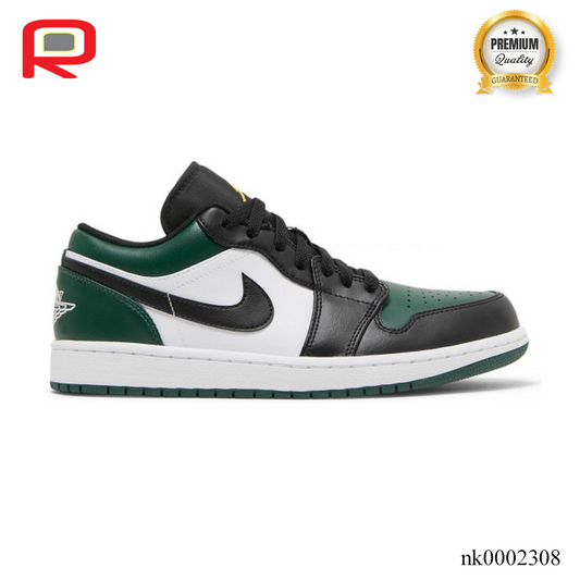 AJ 1 Low Green Toe Shoes Sneakers - nk0002308 image 0