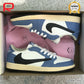 AJ 1 Low OG Black/Blue Shoes Sneakers - nk0003591 image 8