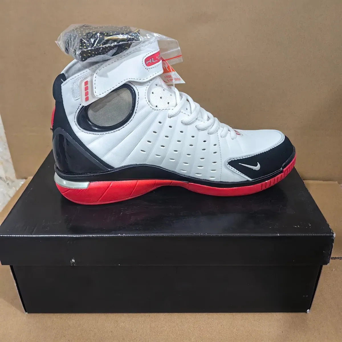 Air Zoom Huarache 2K4 White/Varsity Red Shoes Sneakers – nk0004796 image 6