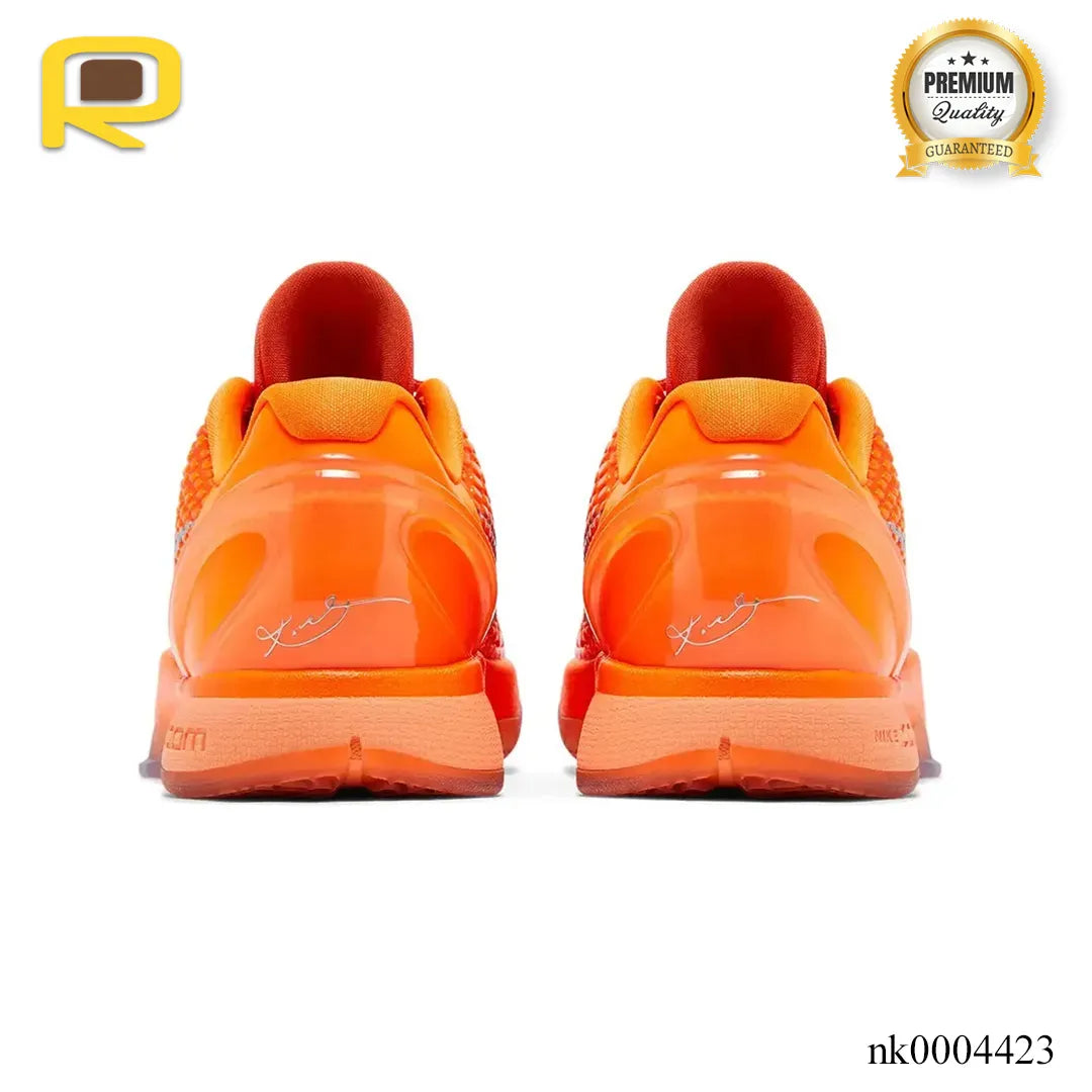 Kobe 6 Protro Total Orange Shoes Sneakers - nk0004423 image 3