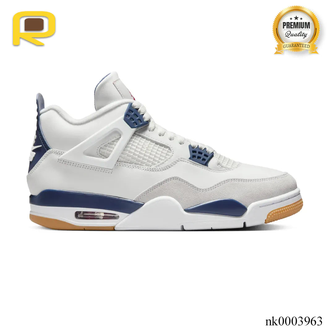 AJ 4 SB Navy Shoes Sneakers - nk0003963 image 0