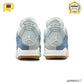 AJ 4 Denim Worn Blue Shoes Sneakers – nk0004418 image 4