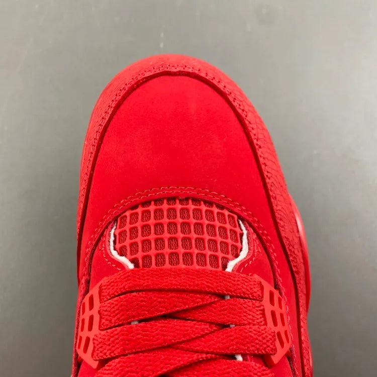AJ 4 Triple Red Shoes Sneakers - nk0004844 image 11