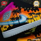 AJ 1 Tropical Summer Custom Shoes Sneakers - nk0002725 image 2