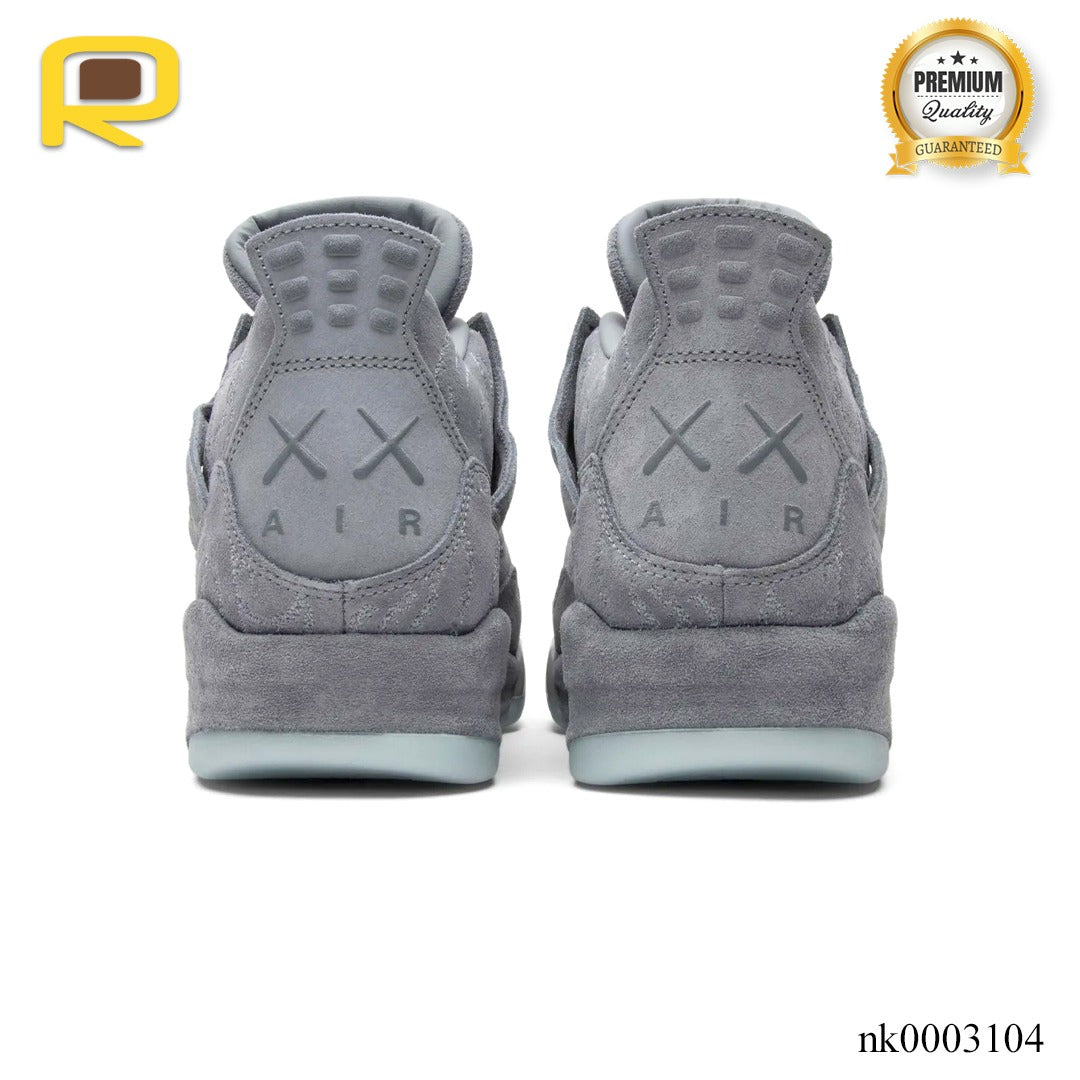 KAWS x AJ 4 Cool Grey Shoes Sneakers – nk0003104 image 3