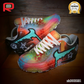 AM 90 Graffiti Drip Custom Shoes Sneakers - nk0003281 image 3