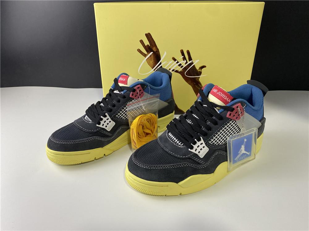 AJ 4 Retro Union Off Noir Shoes Sneakers - nk0001330 image 19