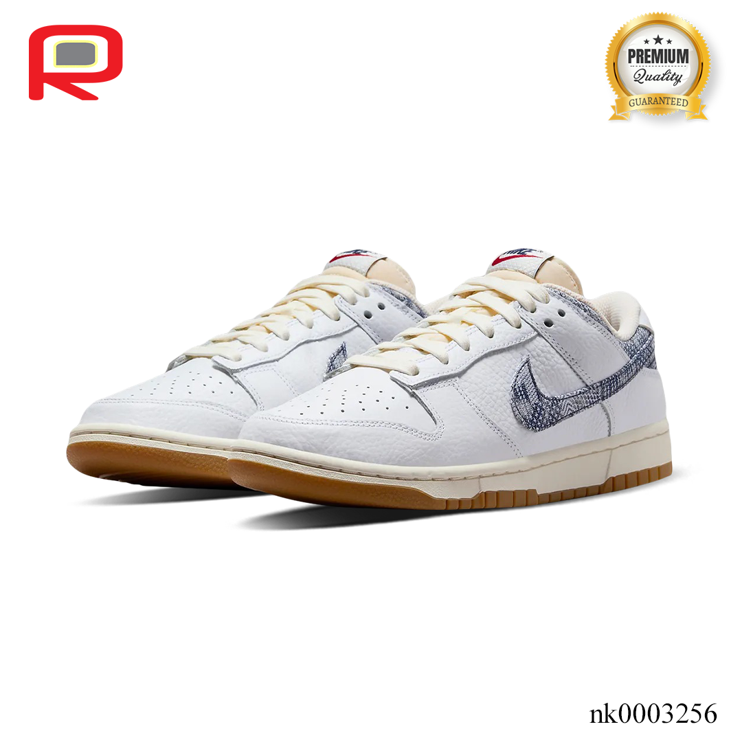 Dunk Low Washed Denim Shoes Sneakers - nk0003256 image 2