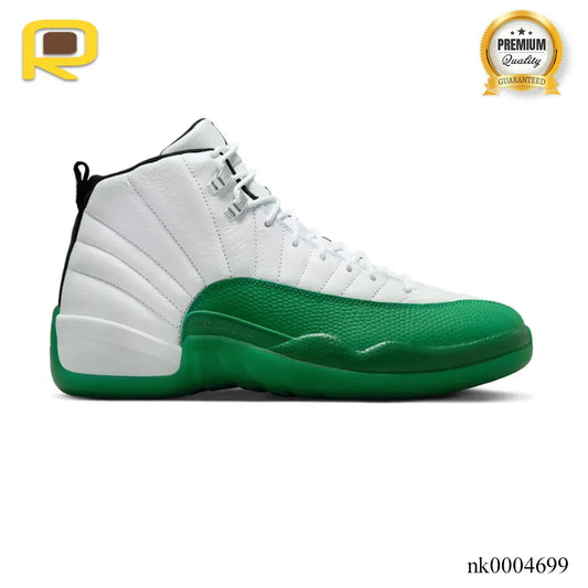 AJ 12 Bucks White Green Shoes Sneakers - nk0004699 image 0