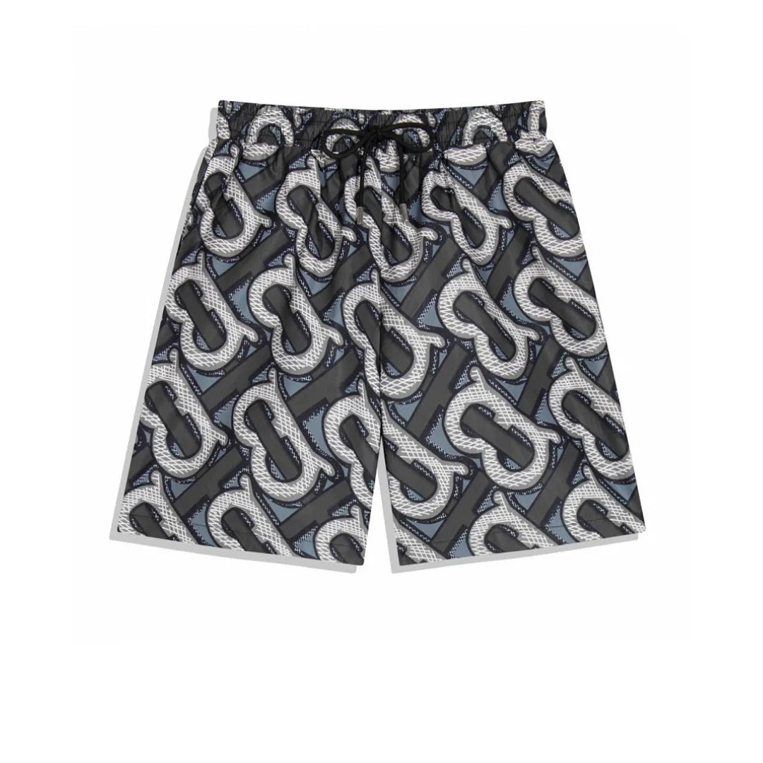 BUR Monogram Shorts - BUR0040 image 0