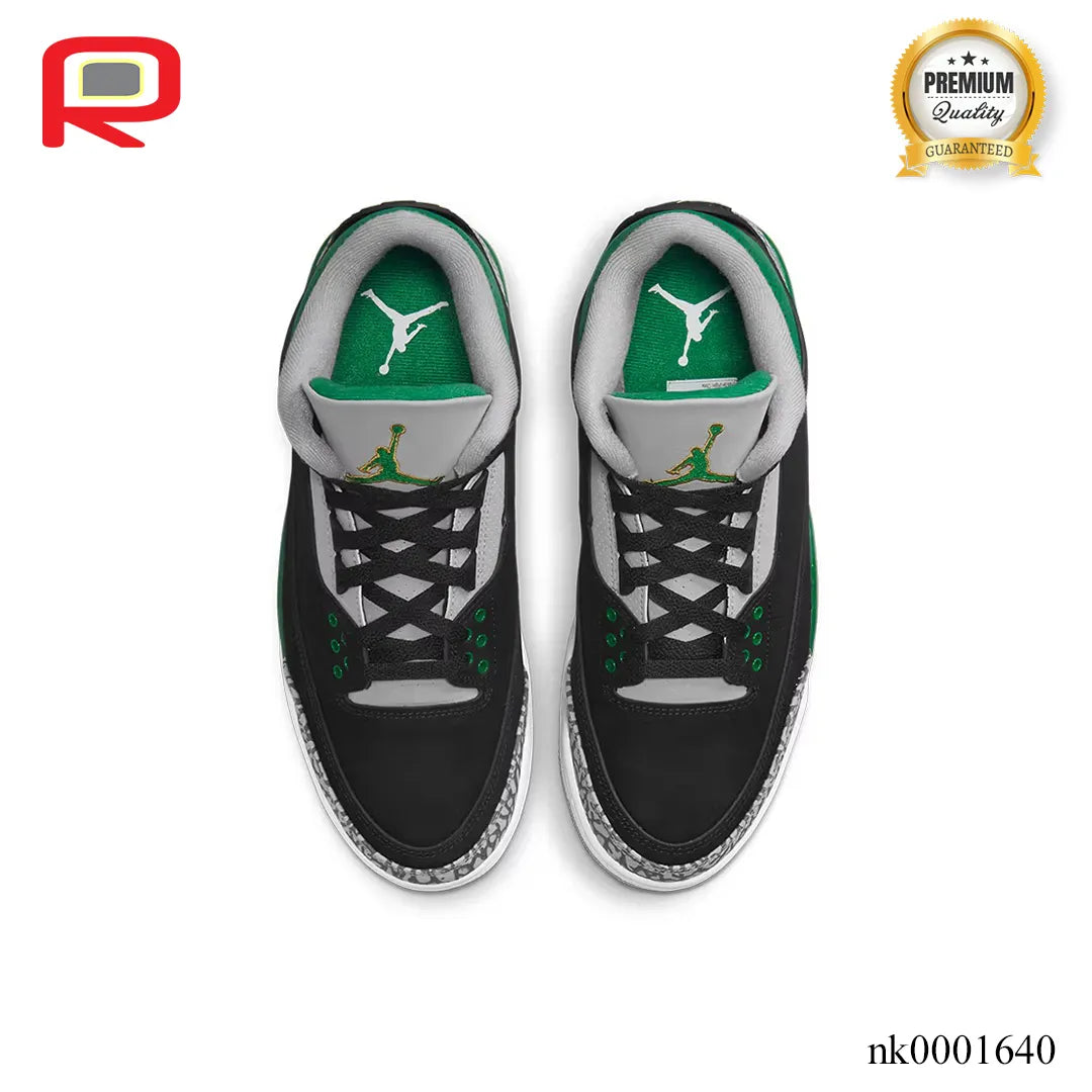 AJ 3 Retro Pine Green Shoes Sneakers - nk0001640 image 3
