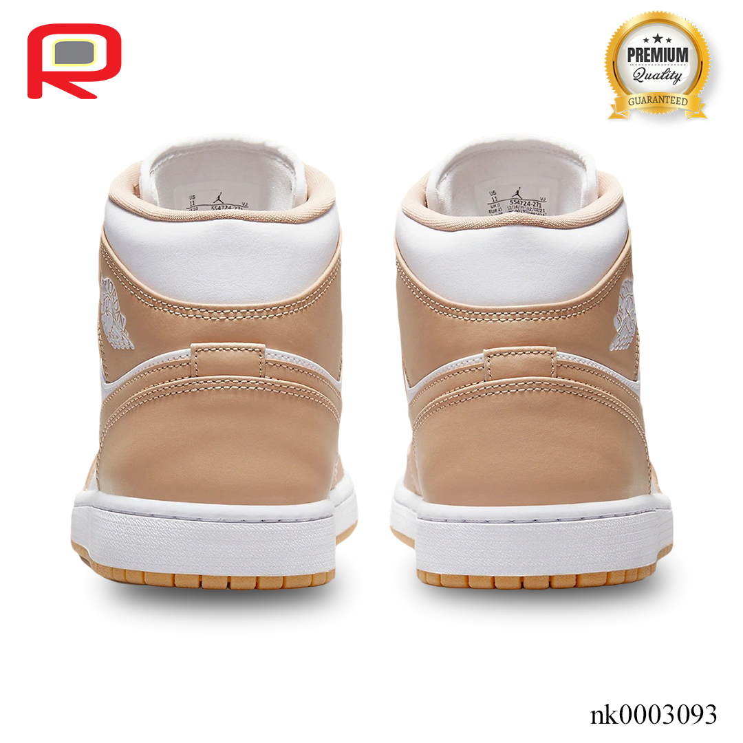 AJ 1 Mid Tan Gum Shoes Sneakers - nk0003093 image 4
