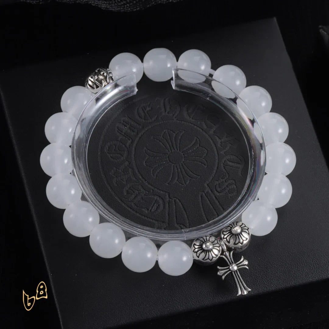 CH Cross Flower Ball Bracelet - CH0076 image 5