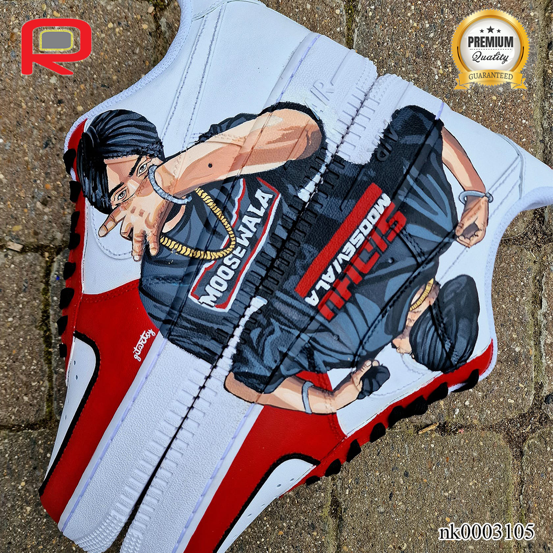 AF 1 Sidhu Moose Wala Custom Shoes Sneakers - nk0003105 image 7