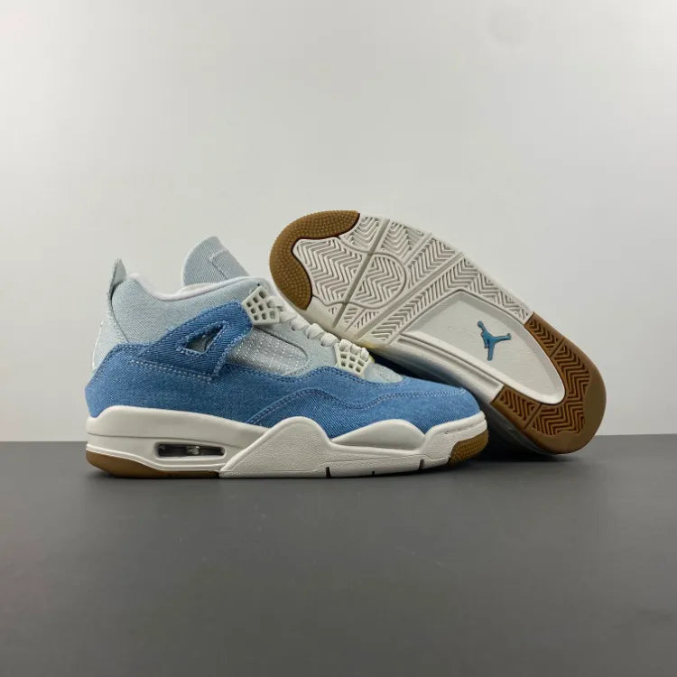 AJ 4 Denim Worn Blue Shoes Sneakers – nk0004418 image 10