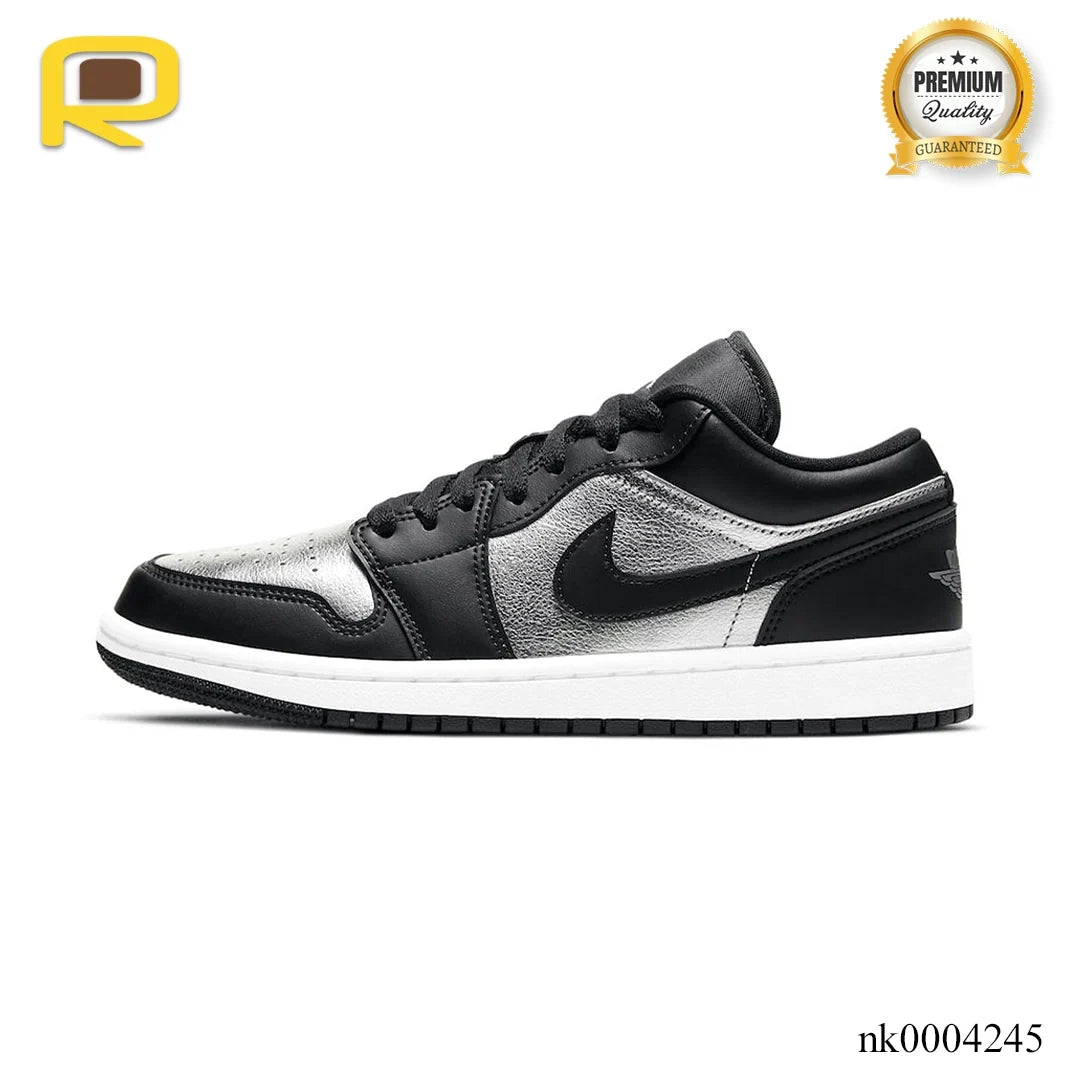 AJ 1 Silver Toe Shoes Sneakers - nk0004245 image 1