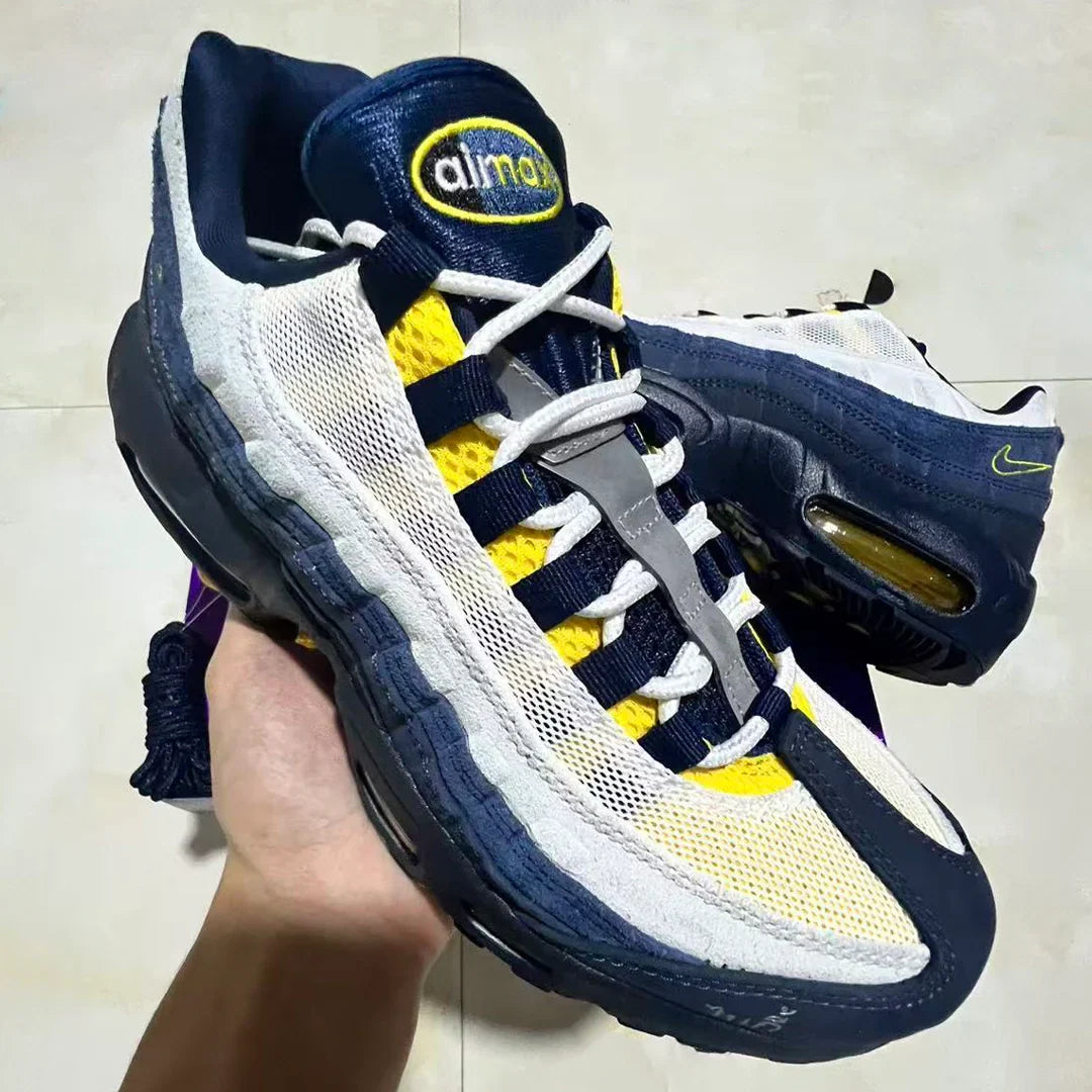 Eric Koston x AM 95 SB Obsidian Speed Yellow Shoes Sneakers - nk0004600 image 2