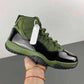 AJ 11 Retro Olive and Black Shoes Sneakers - nk0004177 image 8