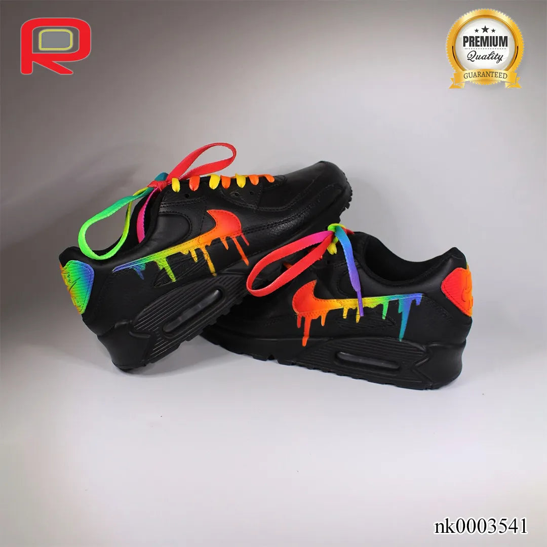 AM 90 Rainbow Dreams Custom Shoes Sneakers - nk0003541 image 1