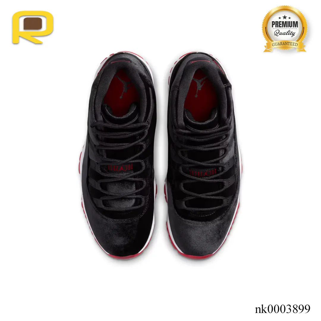AJ 11 Bred Velvet Shoes Sneakers - nk0003899 image 3