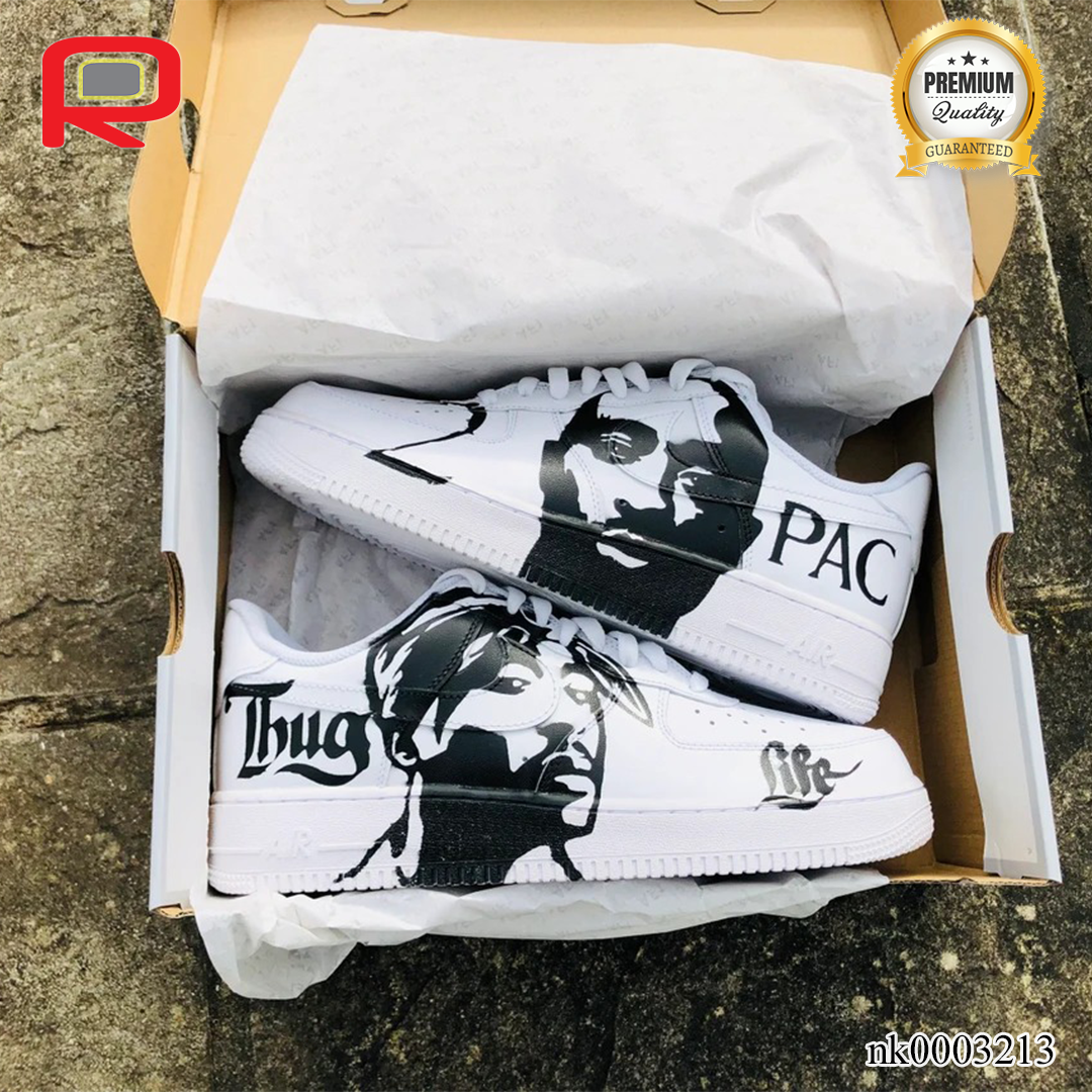 AF 1 2Pac 2 Custom Shoes Sneakers - nk0003213 image 3