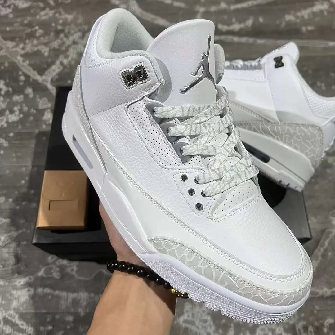 AJ 3 Pure Money Shoes Sneakers - nk0004107 image 5