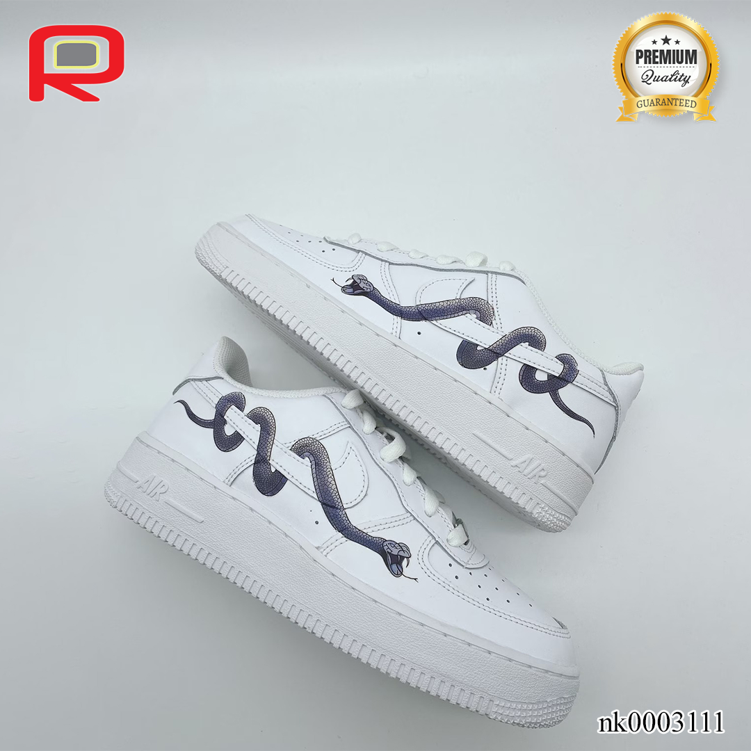 AF 1 "Snake" Custom Shoes Sneakers - nk0003111 image 3