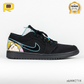 AJ 1 Black Miami v1 Nights Edition Custom Shoes Sneakers - nk0002718 image 0