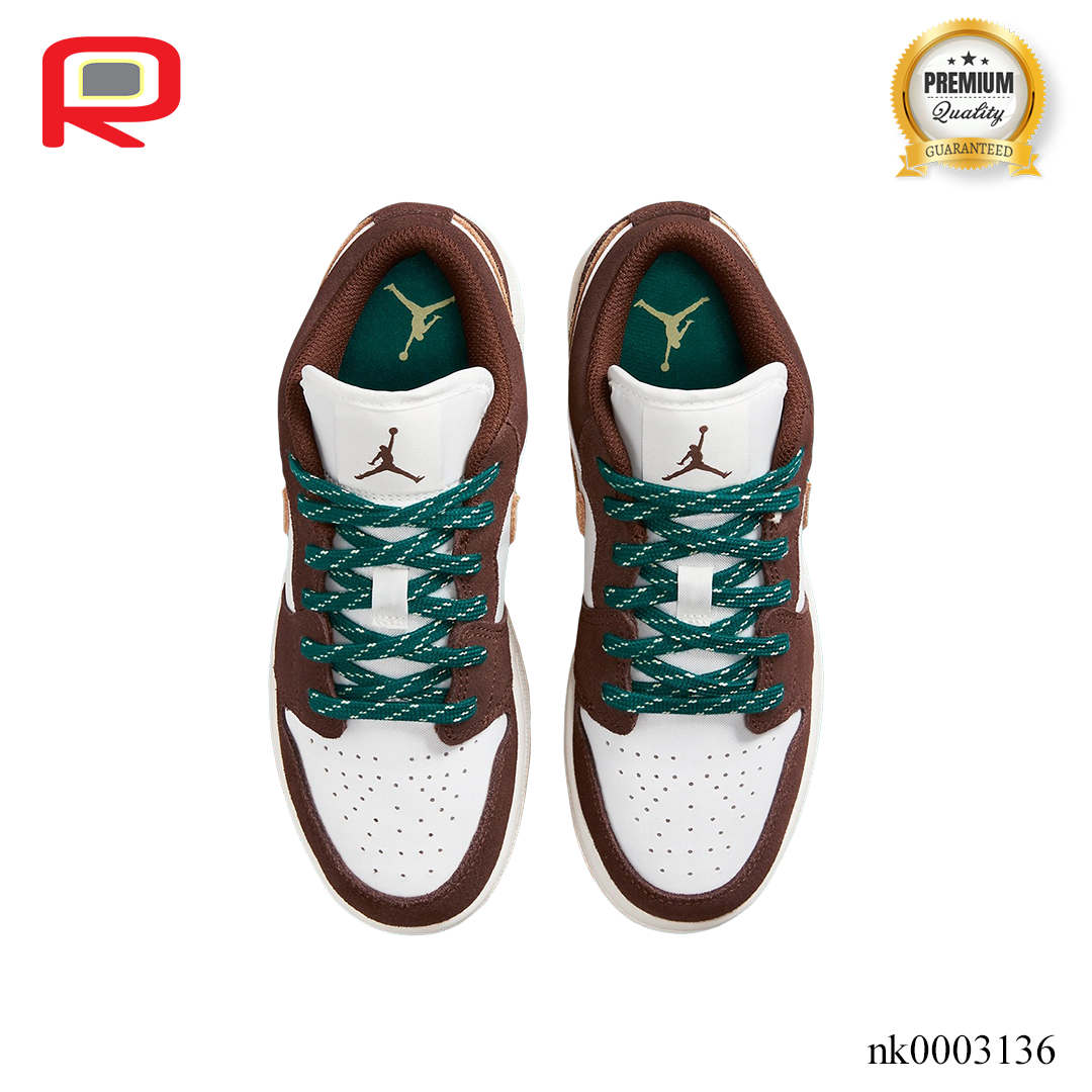 AJ 1 Low Cacao Wow Shoes Sneakers - nk0003136 image 4