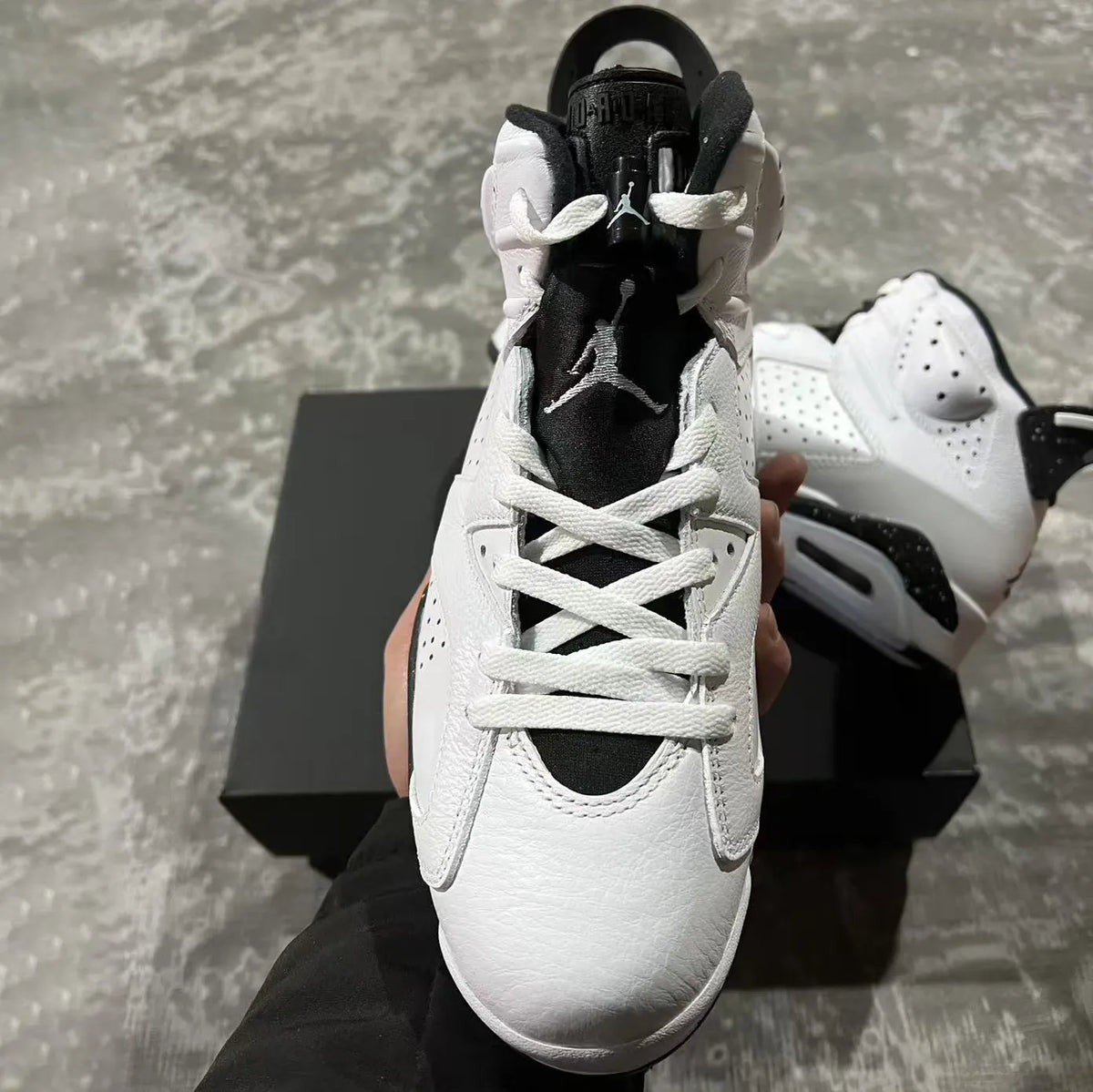 AJ 6 Reverse Oreo Shoes Sneakers - nk0003557 image 7