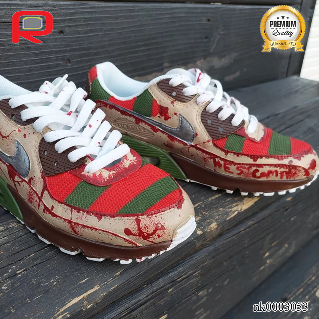 AM 90 Nightmare Custom Shoes Sneakers - nk0003053 image 2