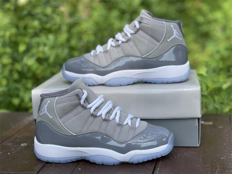 AJ 11 Cool Grey Shoes Sneakers - nk0001591 image 10