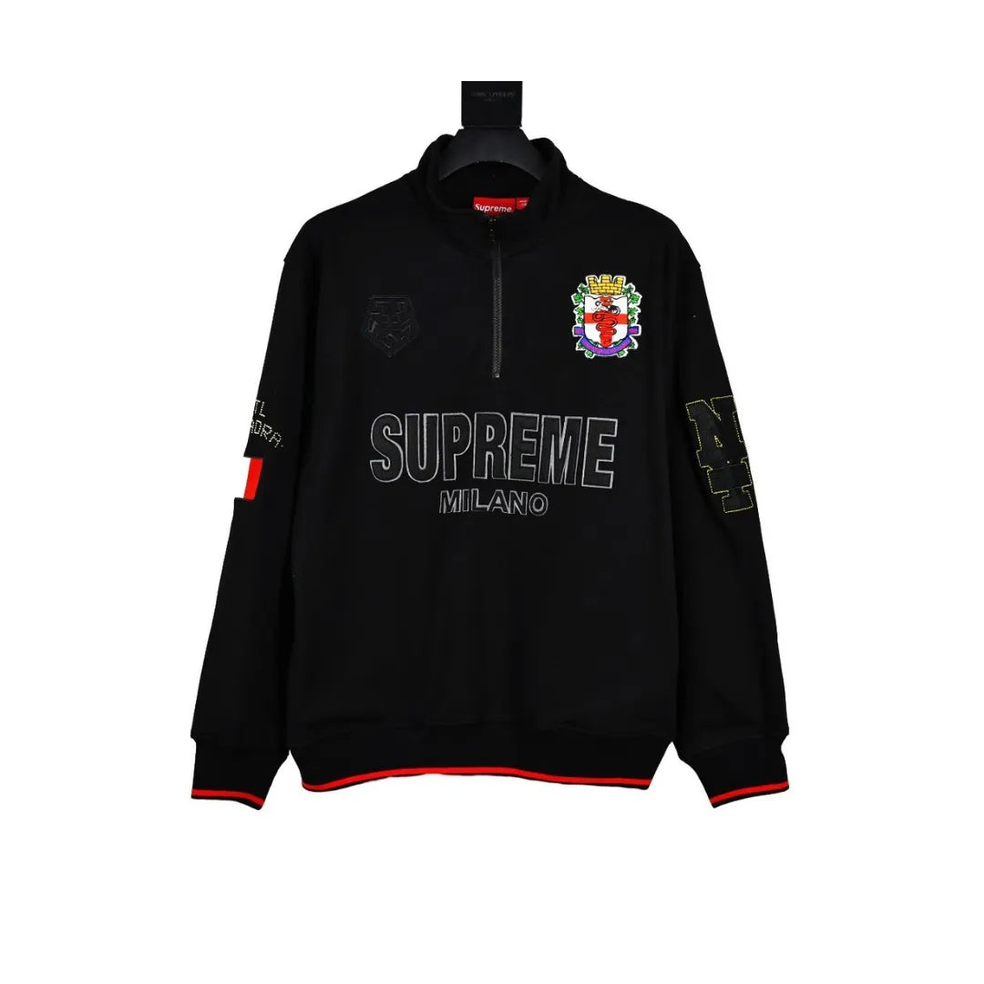 SUP Milano Half Zip Pullover Hoodie - SUP0046 image 0