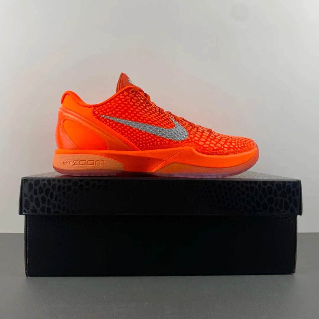 Kobe 6 Protro Total Orange Shoes Sneakers - nk0004423 image 9