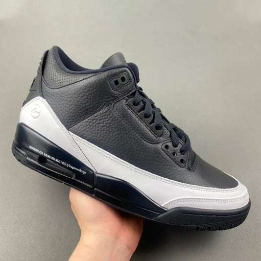 Fragment x AJ 3 Black White Sample Shoes Sneakers – nk0004446 image 2