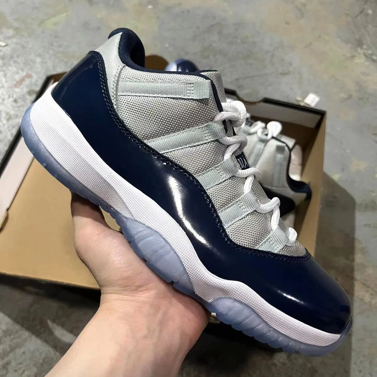 AJ 11 Retro Low Georgetown Shoes Sneakers - nk0003703 image 3
